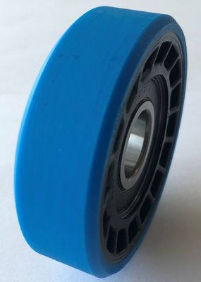 PA Escalator Spare Part 76.2x22 Hub Type Roller With Bearing 6205
